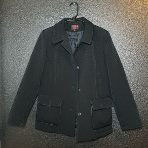 Gallery Women’s Black Large Quilted Barn Jacket